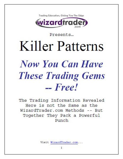 Product picture Killer Pattern - Wizard Trader